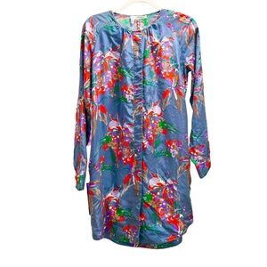 Derek Lam Designer ButtonDown  Silk Dress​